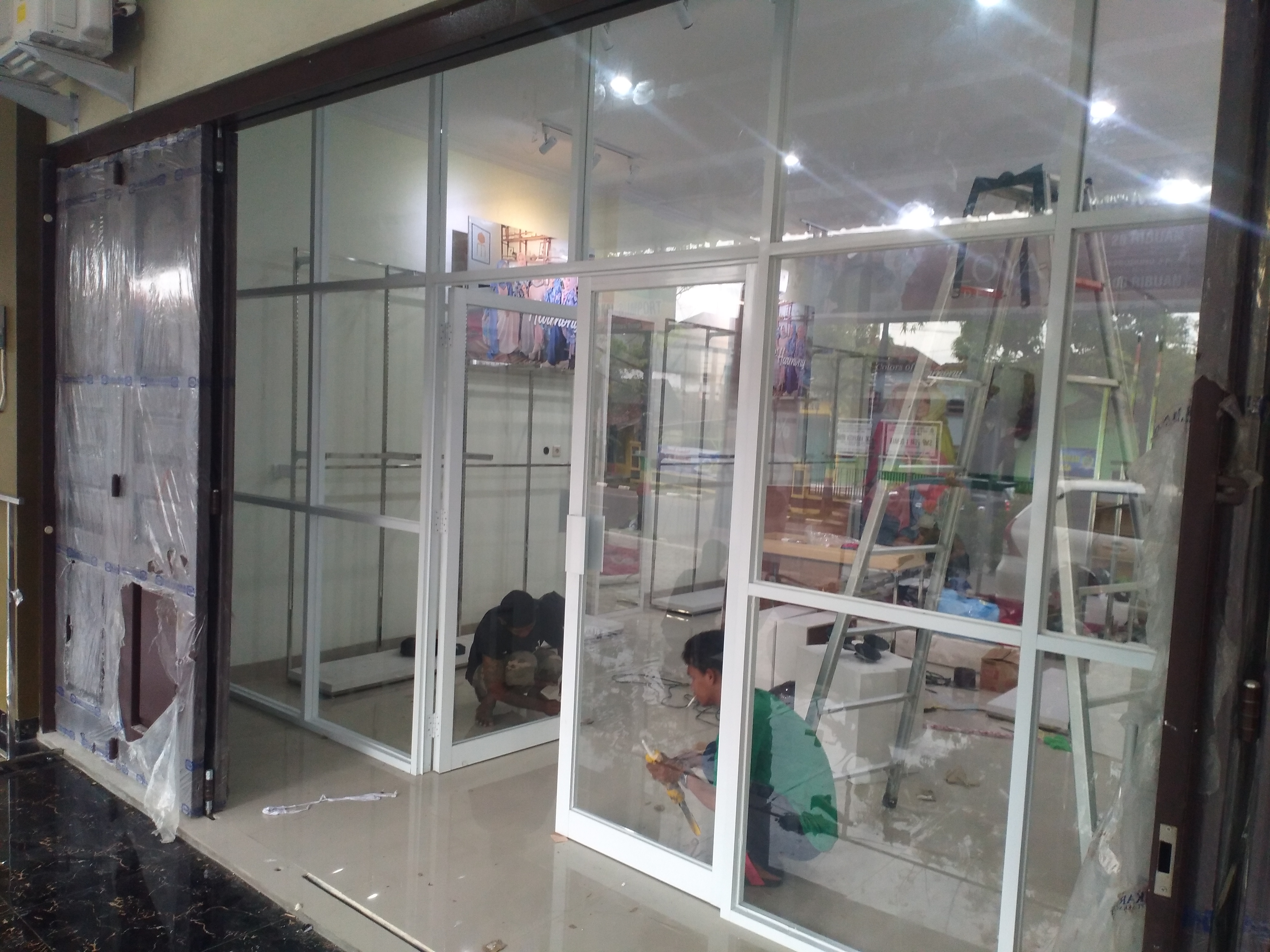 kusen pintu alumunium semarang