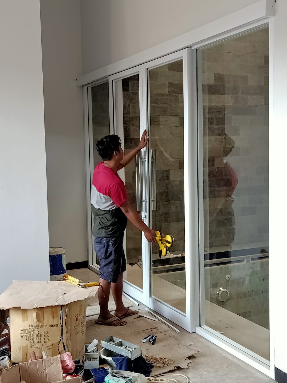 Pintu alumunium semarang